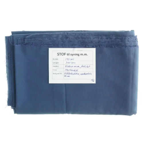 Viskosestof til syning, mellemblå (140 x 300 cm) 