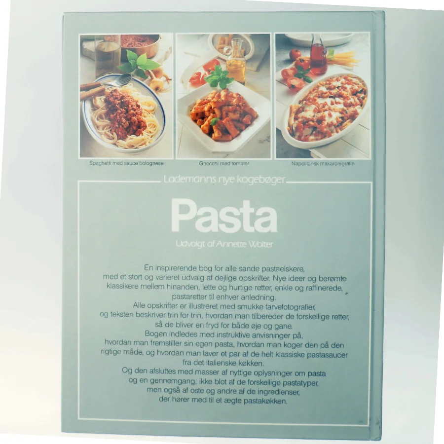 Kogebog 'Pasta' fra Lademanns