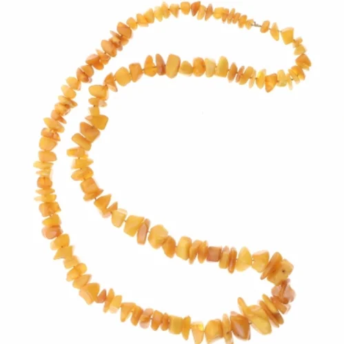 Baltisk ravhalskæde (str. 70 cm)