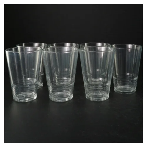 7 drikkeglas fra IKEA (str. H 12 cm, ø 8,5 cm)