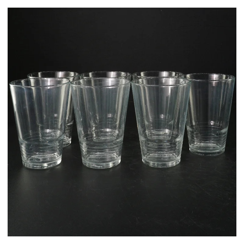 7 drikkeglas fra IKEA (str. H 12 cm, ø 8,5 cm)