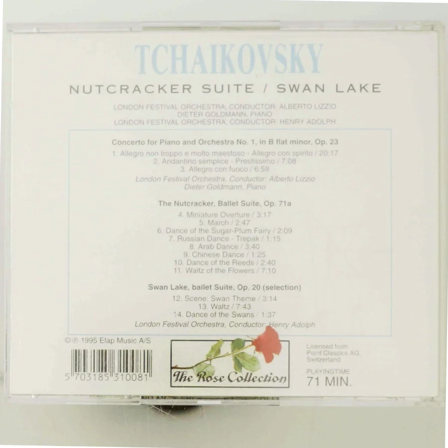 Tchaikovsky: Nutcracker Suite / Swan Lake (DVD)