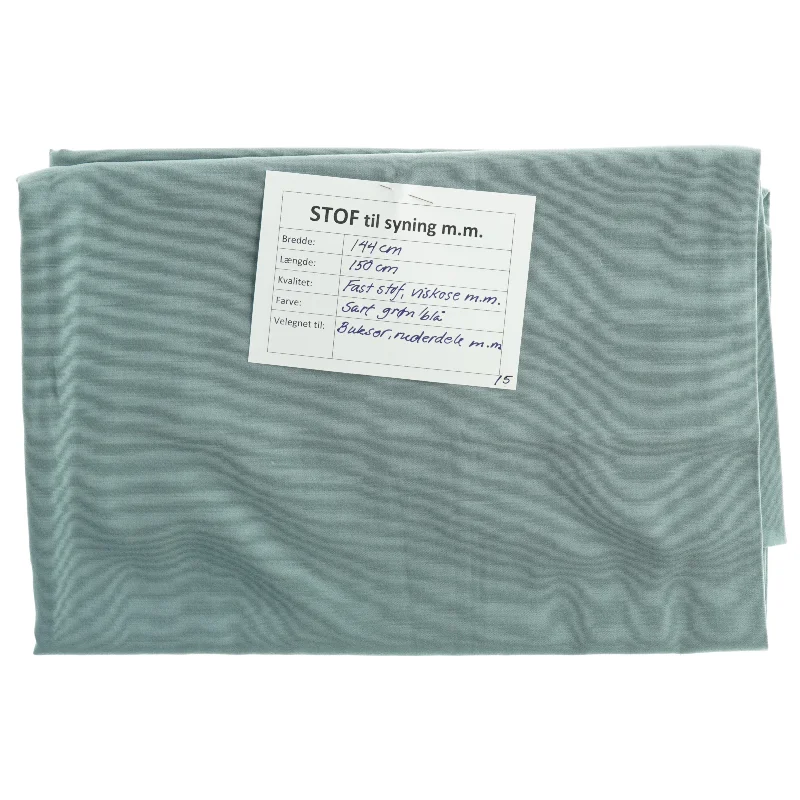 Fast stof til syning, viskose m.m. (144 cm x 150 cm)