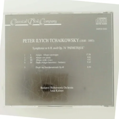 Symphonie nr. 6 H. moll Op. 74 'Pathetique' (DVD)
