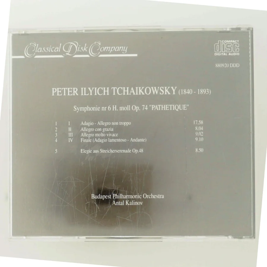 Symphonie nr. 6 H. moll Op. 74 'Pathetique' (DVD)