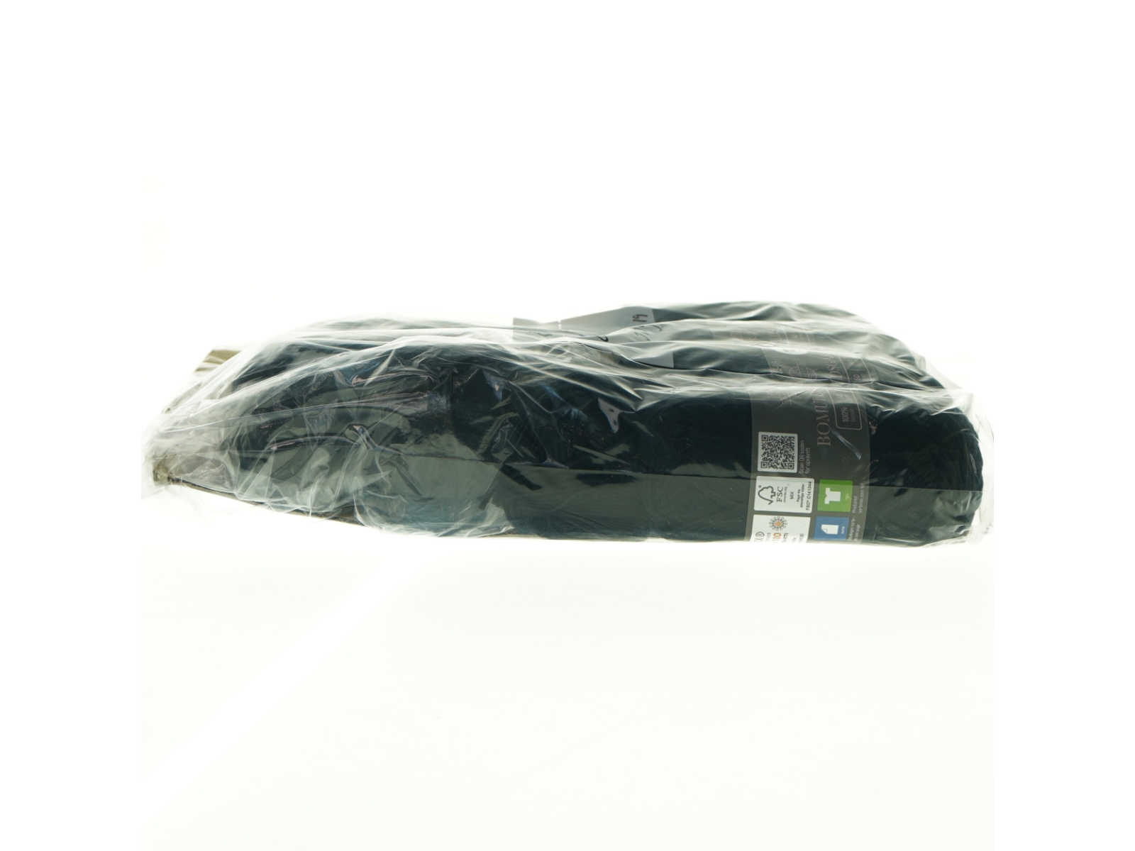 Sort bomuldsgarn (395 gram)