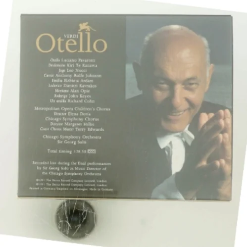 Otello med Luciano Pavarotti (DVD)