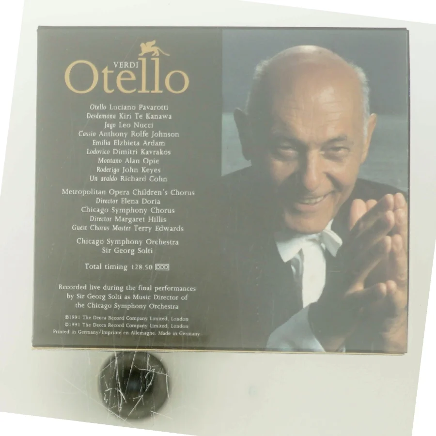 Otello med Luciano Pavarotti (DVD)