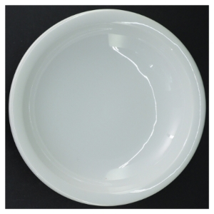 6 pastatallerkener/dybe tallerkener, hvidt porcelæn (str. 20 cm)