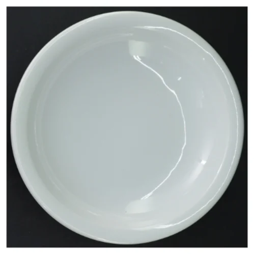 6 pastatallerkener/dybe tallerkener, hvidt porcelæn (str. 20 cm)