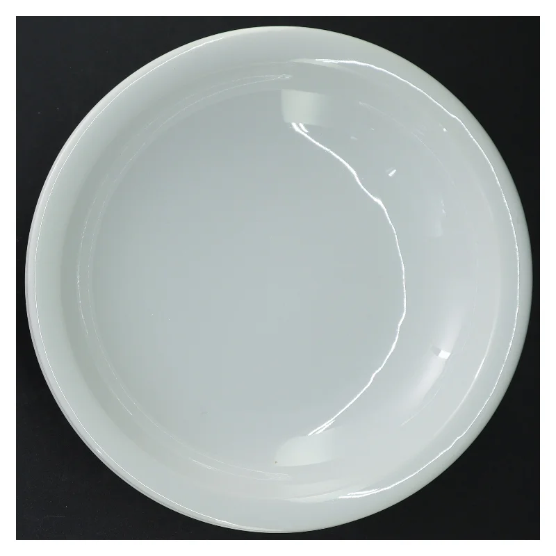 6 pastatallerkener/dybe tallerkener, hvidt porcelæn (str. 20 cm)