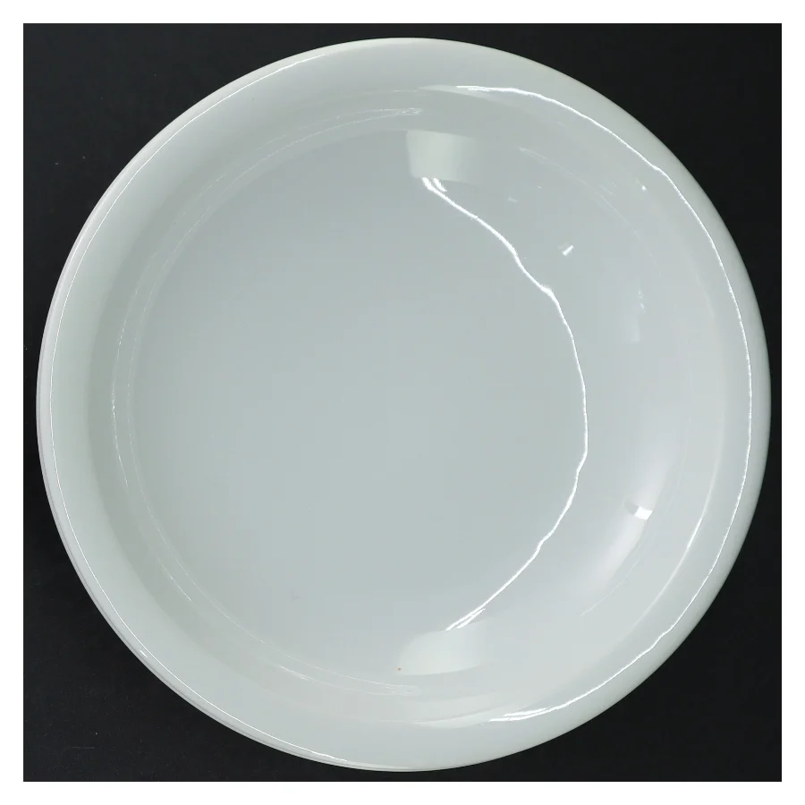 6 pastatallerkener/dybe tallerkener, hvidt porcelæn (str. 20 cm)