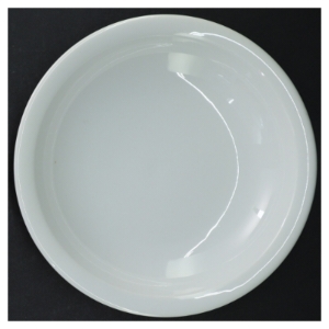 6 pastatallerkener/dybe tallerkener, hvidt porcelæn (str. 20 cm)