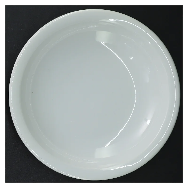 6 pastatallerkener/dybe tallerkener, hvidt porcelæn (str. 20 cm)