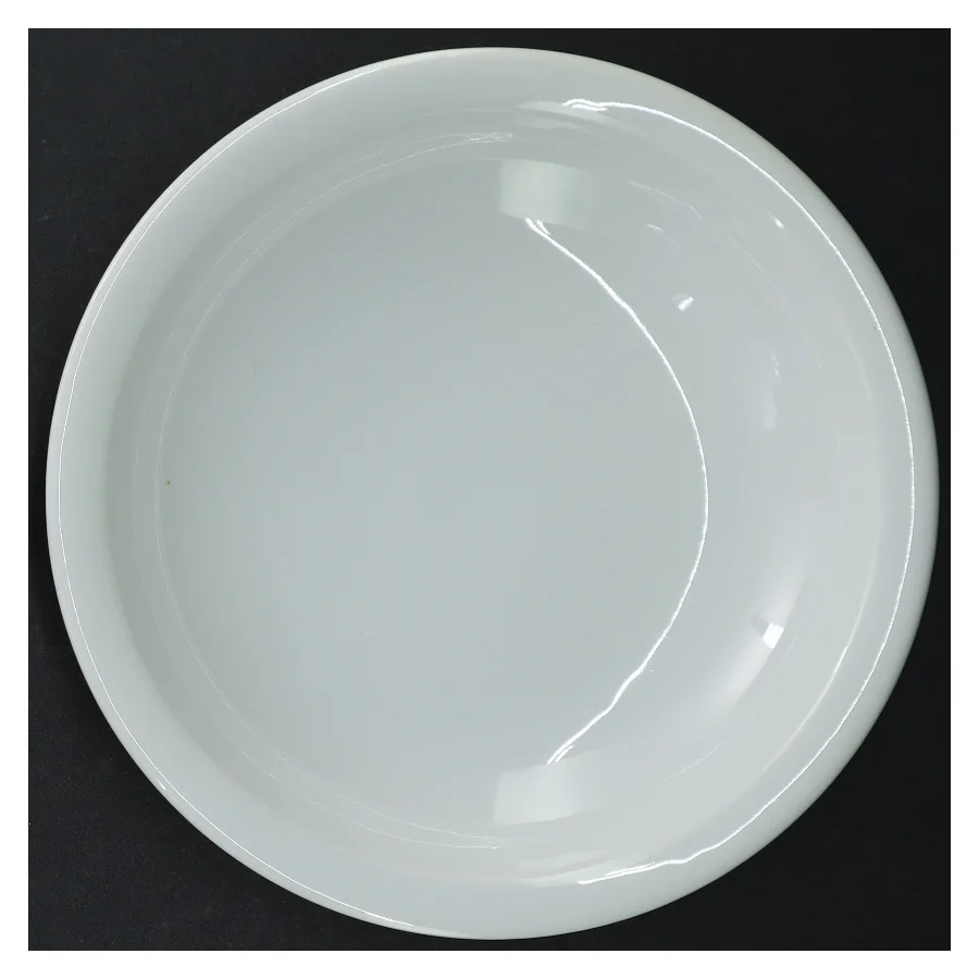 6 pastatallerkener/dybe tallerkener, hvidt porcelæn (str. 20 cm)