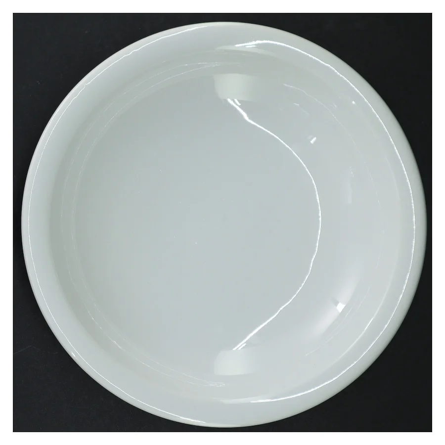 6 pastatallerkener/dybe tallerkener, hvidt porcelæn(str. 20 cm)