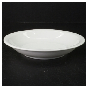 6 pastatallerkener/dybe tallerkener, hvidt porcelæn(str. 20 cm)