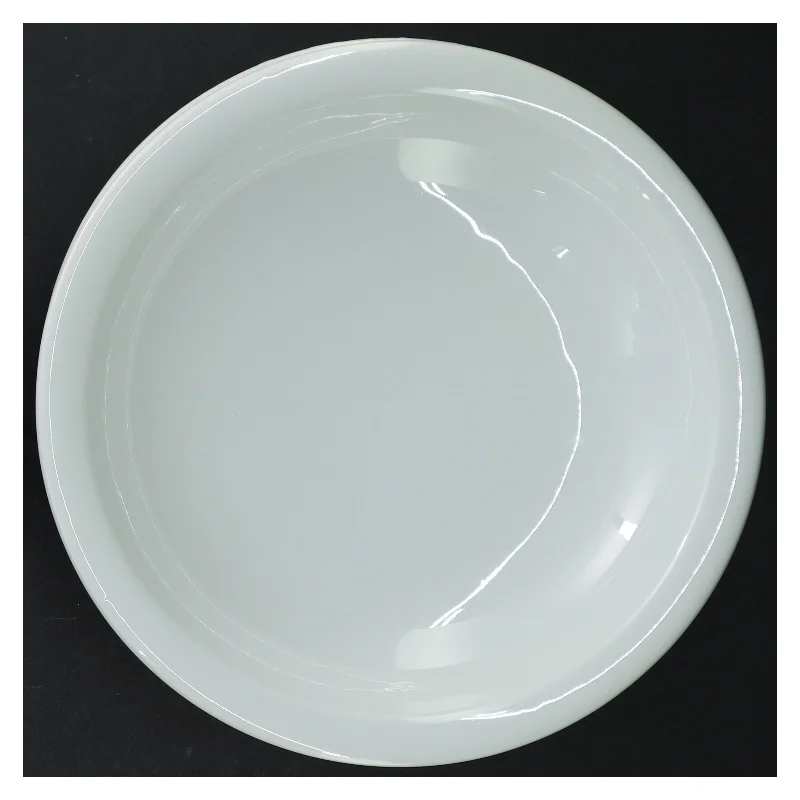 6 pastatallerkener/dybe tallerkener, hvidt porcelæn(str. 20 cm)