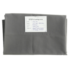 Mørkegråt Tetoron-stof (150 cm x 105 cm)