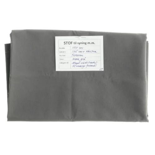 Mørkegråt Tetoron-stof (150 cm x 105 cm)