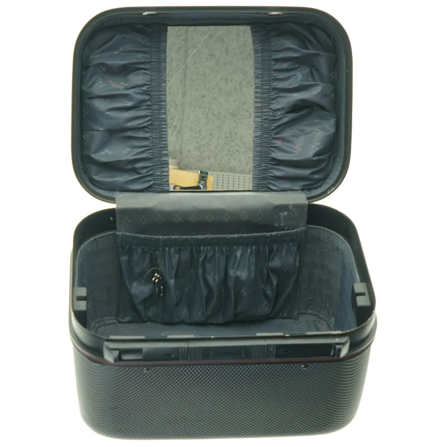 Beautybox, sort (str. 29 x 19 x 23. cm)