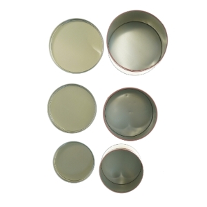 Dekorative dåser fra Søstrene Grene (str. 15 x 17 cm 14 x 16 cm og, 11 x 12 cm)