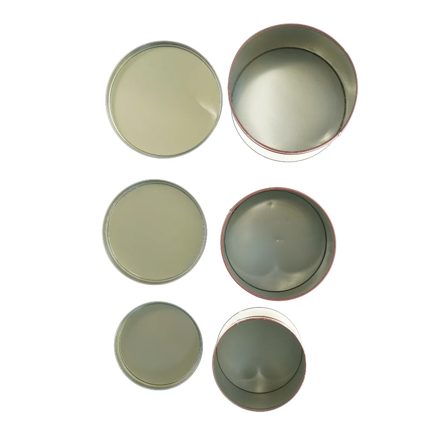 Dekorative dåser fra Søstrene Grene (str. 15 x 17 cm 14 x 16 cm og, 11 x 12 cm)