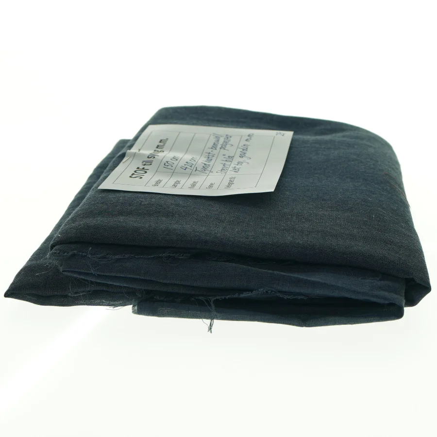 Stof, batist, støvet blå (150 cm x 420 cm)