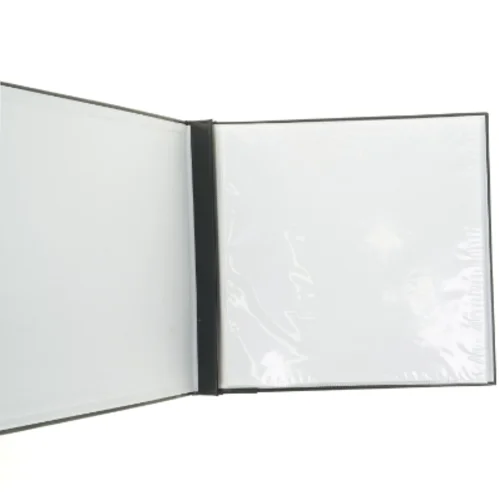 Sort præsentationsmappe (Ca. 35 x 35 cm)