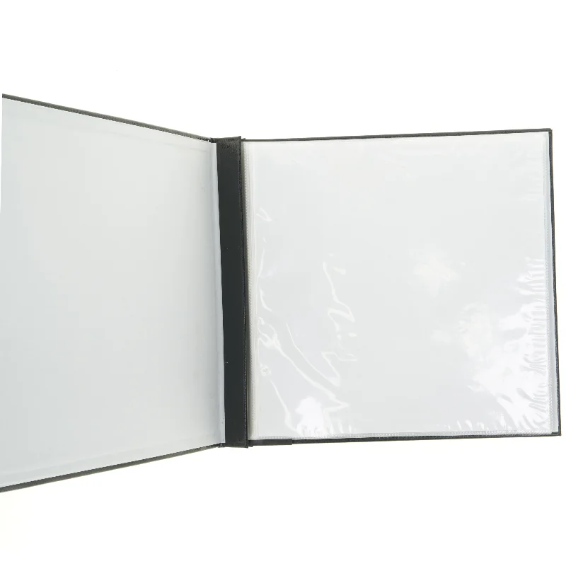 Sort præsentationsmappe (Ca. 35 x 35 cm)