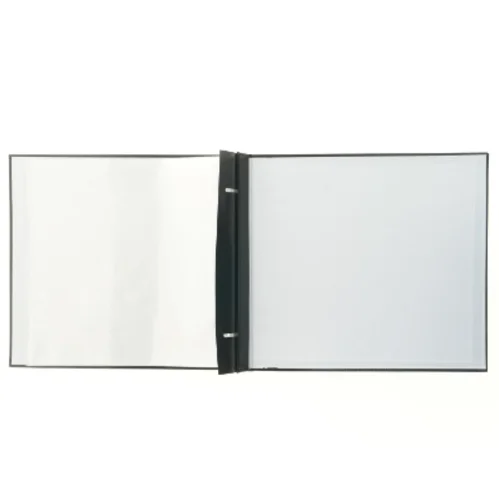 Sort præsentationsmappe (Ca. 35 x 35 cm)