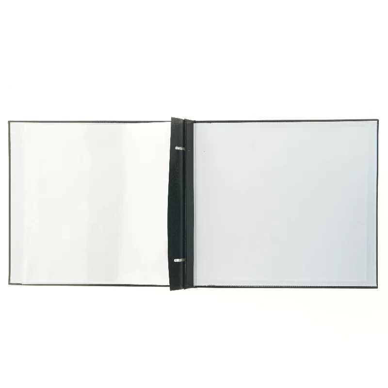 Sort præsentationsmappe (Ca. 35 x 35 cm)