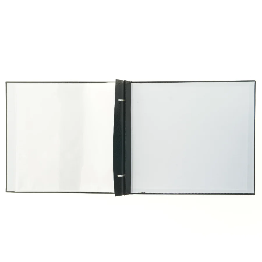 Sort præsentationsmappe (Ca. 35 x 35 cm)