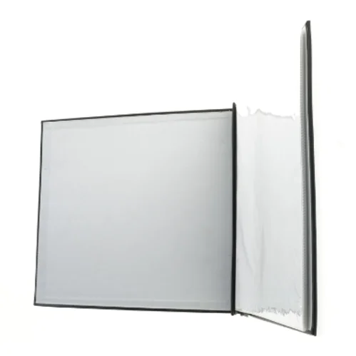 Sort præsentationsmappe (Ca. 35 x 35 cm)