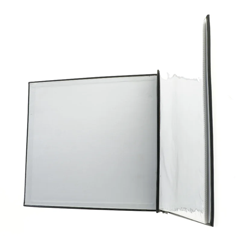 Sort præsentationsmappe (Ca. 35 x 35 cm)