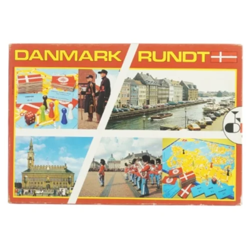 Danmark Rundt brætspil (str. 33 x, 22,5 cm)
