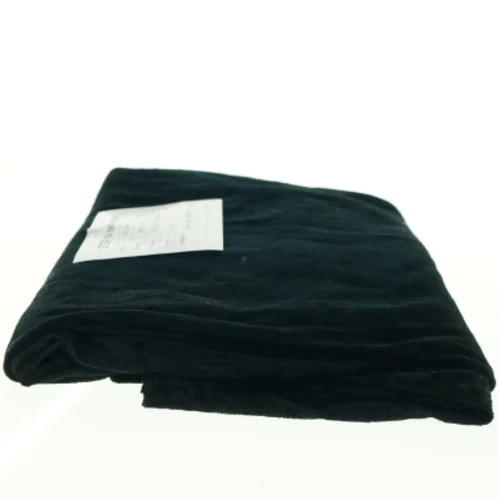 Stof, sort nervøs velour (150 x 300 cm)