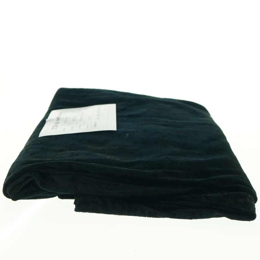 Stof, sort nervøs velour (150 x 300 cm)