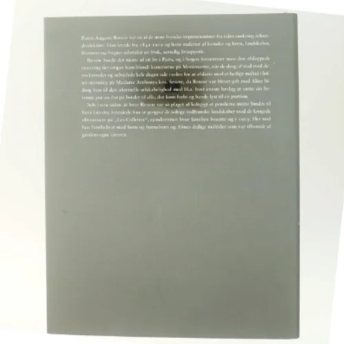 Til bords med Renoir bog fra Gyldendals Bogklubber