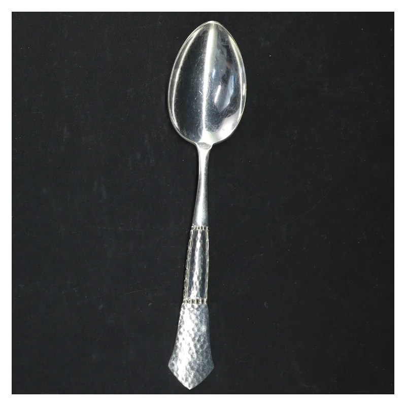 4 dessertskeer, 2-tårnet sølvplet, Louise 