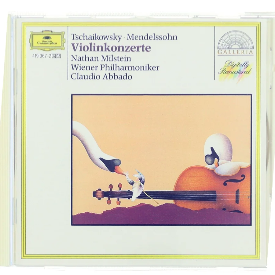 Tchaikovsky / Mendelssohn: Violin Concertos med Nathan Milstein (DVD)