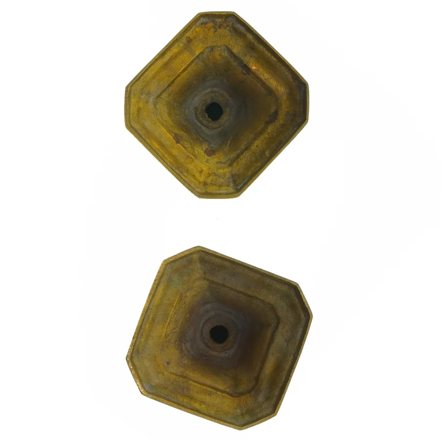 Messinglysestager (str. 20 x 10 cm)