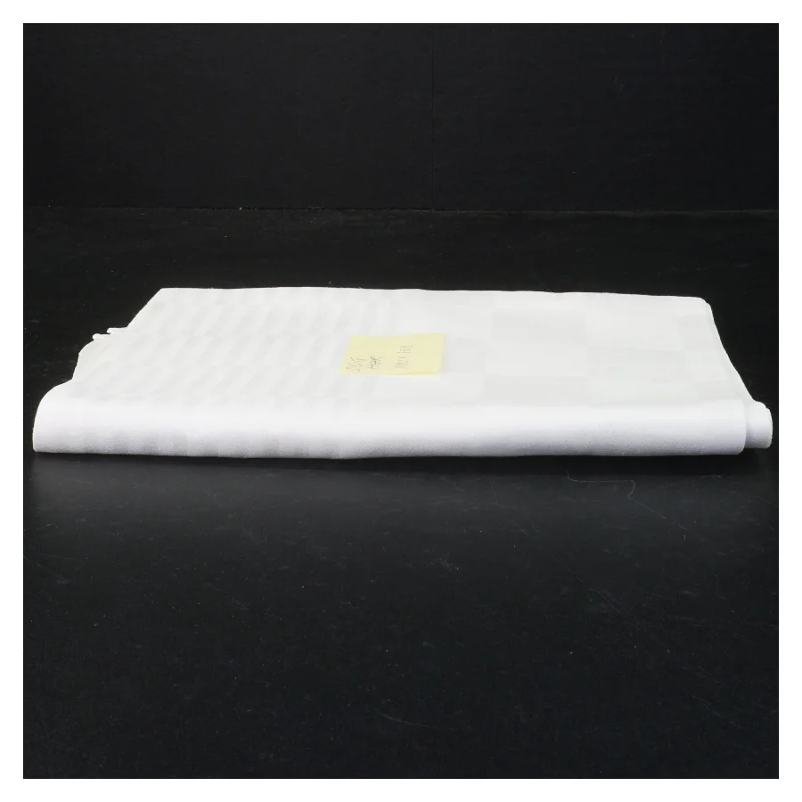 Hvid dug i hør (str. 100 x 138 cm)