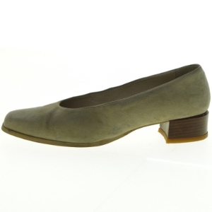 Damepumps i ruskind fra Shoe Biz (str. 39)