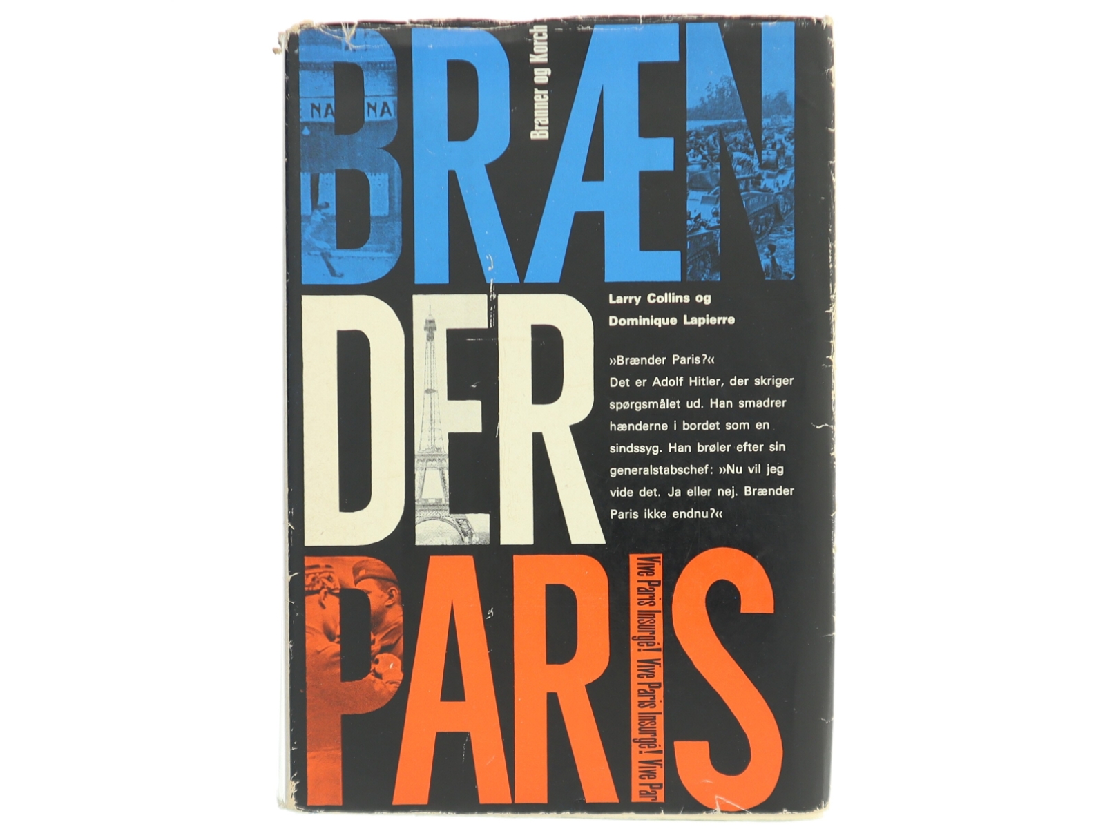 Brænder Paris af Larry Collins og Dominique Lapierre ( bog)