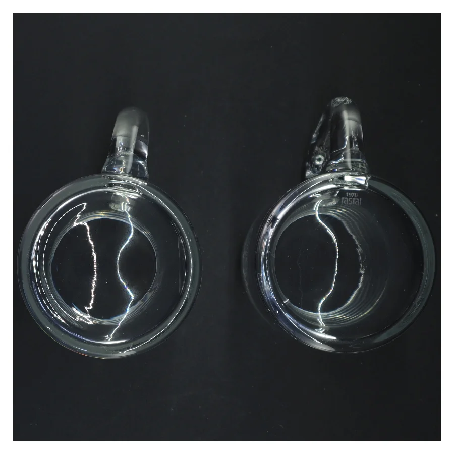 Glaskrus med logo (str. 12 x 9 cm)