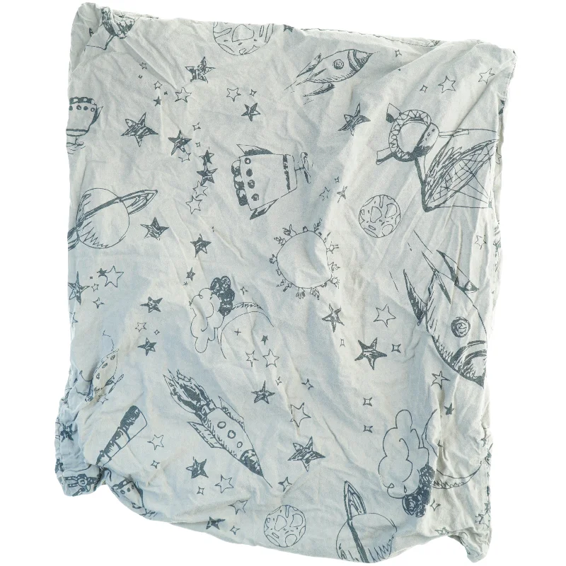 Børnesengetøj med rumtema (str. 50 x 60 cm)