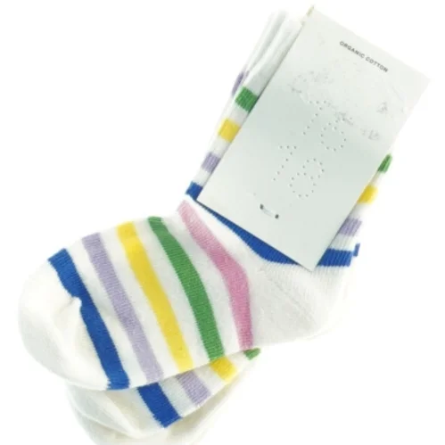 Nye Arket multifarvede bomuldsstrømper (str. 16 / 18)