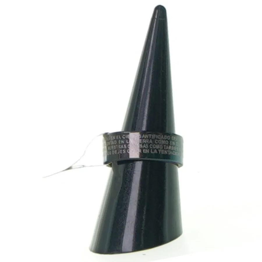 Ring med kors (str. 2 cm)