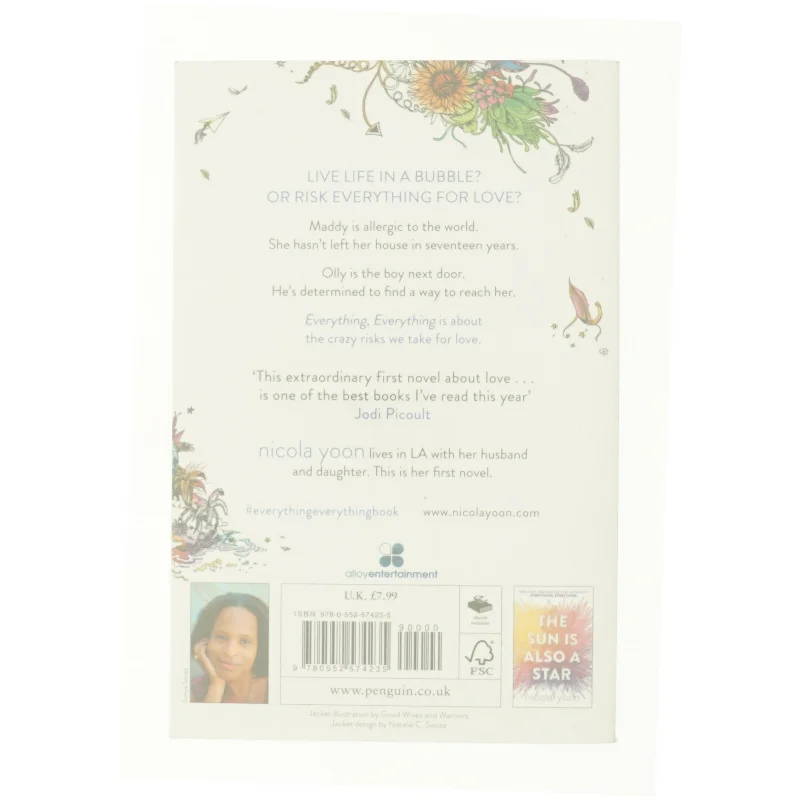 Everything, Everything by Nicola Yoon af Nicola Yoon (Bog)
